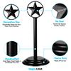 Black Rustic Texas Star Paper Towel Holder - Country Farmhouse Iron Metal Primitive Kitchen Countertop Paper Towel Holders, Western Style Stand for Paper Towels, Table Decor (Paper Towel Holder) view 4