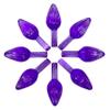National Artcraft Small Twist Ceramic Tree Lights - 100 Pieces (Purple) view 1