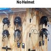 AUXPhome Professional Design - Wall Mounted Helmet Rack Storage Display Rack for Motorcycle/Hockey/Equestrian/Baseball/Bat/Iron Man Helmet/Scout Trooper Fire/HelmetHelmet not Included view 4