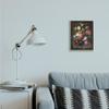 Stupell Industries Elegant Floral Bouquet Butterfly and Fruit Details, Designed by Ziwei Li Wall Art, 11 x 14, Grey Framed view 2