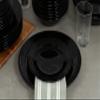 10 Strawberry Street Nova Black Round 62-Piece Dinnerware Set, Service for 6 view 3