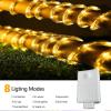 100ft LED Rope Lights Outdoor, 720 LED Connectable and Flexible Tube Lights with 8 Modes, Waterproof LED Rope Lighting for Garden, Patio, Pool, Bedroom, Party, Indoor Outdoor Decoration (Warm White) view 3