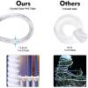 100ft LED Rope Lights Outdoor, 720 LED Connectable and Flexible Tube Lights with 8 Modes, Waterproof LED Rope Lighting for Garden, Patio, Pool, Bedroom, Party, Indoor Outdoor Decoration (Warm White) view 4