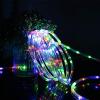 100ft LED Rope Lights Outdoor, 720 LED Connectable and Flexible Tube Lights with 8 Modes, Waterproof LED Rope Lighting for Garden, Patio, Pool, Bedroom, Party, Indoor Outdoor Decoration (Multicolor) view 2