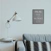 Stupell Industries Pray More Worry Less Soft Distressed Grey Charm view 2