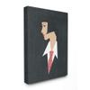 Stupell Industries Retro Pop Female Portrait Fashion Tie Detail view 1