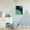 Stupell Industries Kids' Planet Earth Facts Outer Space View, Designed by Sangita Bachelet Wall Art, 24 x 30, Canvas view 2
