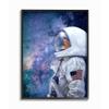 Stupell Industries Outer Space Astronaut Female Astronaut Lipstick Detail, Design by Ziwei Li view 1