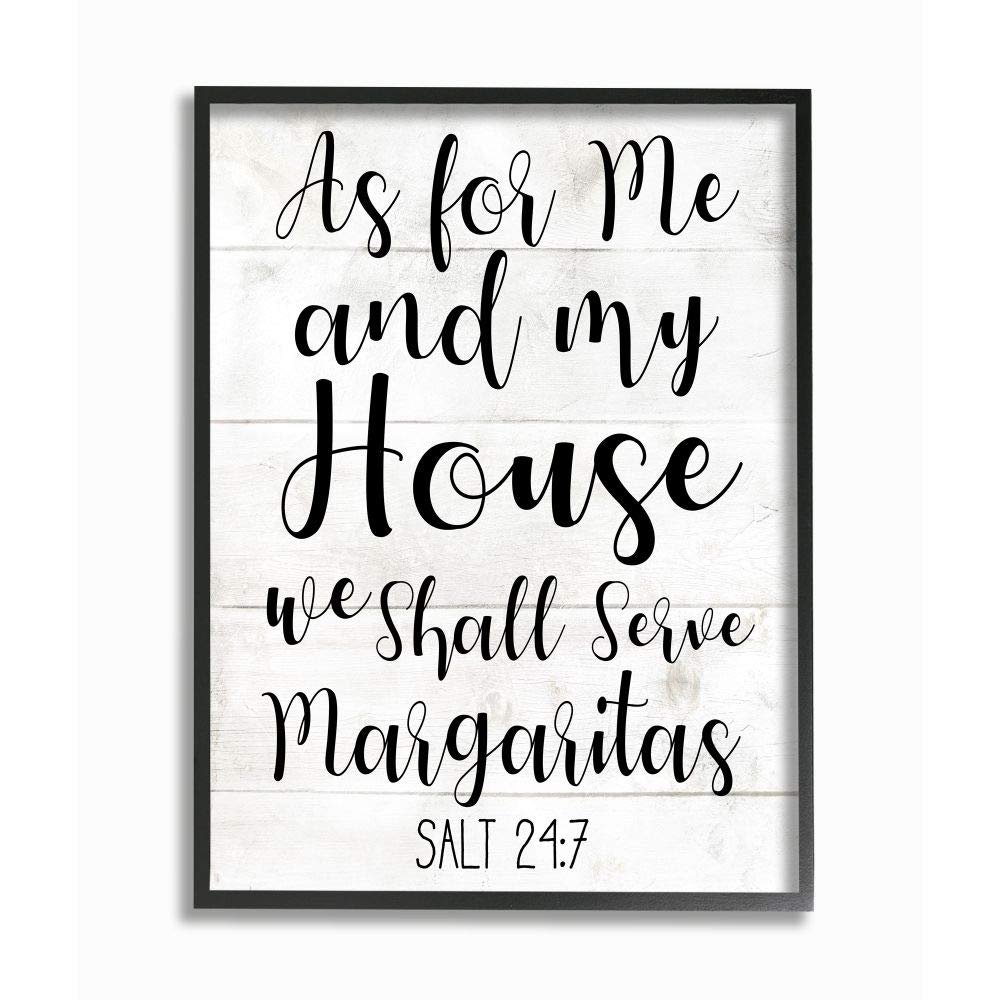 Stupell Industries My House Serves Margaritas Funny Spiritual Pun