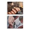 Stupell Industries Play Music Phrase Guitar String Strummer Hands view 1