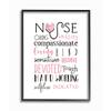 Stupell Industries Nurse Inspirational Description Healthcare Professional Gratitude, Designed by Elizabeth Tyndall Wall Art, 16 x 20, Black Framed view 1