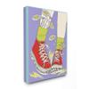 Stupell Industries Dont Let Grass Grow Under Your Feet Shoes Fashion Quote view 1