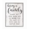 Stupell Industries Family is Being Loved Phrase Motivational Home Sentiments view 1