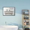 Stupell Industries Never Too Many Bubbles Quote Family Pet Dog Bath, Designed by Lori Deiter Wall Art, 24 x 30, Black Framed view 2
