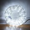 33ft LED Rope Lights, 110V 2 Wire Connectable Christmas Rope Lights Outdoor,240 LED Waterproof Indoor Outdoor White Rope Lights for Outside, Deck, Patio, Pool, Landscape Lighting (Daylight White) view 1