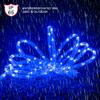 DINGFU 33ft LED Rope Lights, 110V 2 Wire Connectable Blue Rope Lights Outdoor, 240 LED Waterproof Blue Rope Christmas Lights for Deck, Patio, Pool, Camping, Halloween Decorations view 3