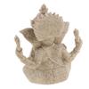 Inzopo Ganesh Buddha Statue Sandstone Elephant Sculpture, Ganesha Elephant God Statue Sandstone Handmade Sculpture Buddha Figurine Decoration - Beige view 4