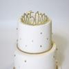 50th Birthday Kit Gold Tiara and Sash Glitter Satin Sash and Crystal Rhinestone Tiara Crown for Happy 50th Birthday Party Supplies Favors Decorations 50th Birthday Party Accessories view 3