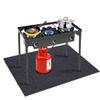 Turkey Fryer Mat,For floor surface/Absorbent mat Lightweight Washable Floor Mat to Protect Decks and Patios from Grease Splatter,Against Damage and Oil Stains or Grease Spillsback Non-slip (3640) view 1