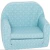 Delsit Kids Couch for Toddlers - 2 in 1 Convertible Foam Sofa to Lounger, Comfy Flip Out Lounge Chair for Children, Made in Europe view 1