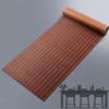 XQKXHZ Retro Table Runner, Handmade Bamboo Woven Home Waterproof Non-Slip Tea Tray Mat, for Meeting Room/Dining Table/Outdoor/Party, 1 Pcs,30120cm view 1