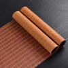 XQKXHZ Retro Table Runner, Handmade Bamboo Woven Home Waterproof Non-Slip Tea Tray Mat, for Meeting Room/Dining Table/Outdoor/Party, 1 Pcs,30120cm view 4
