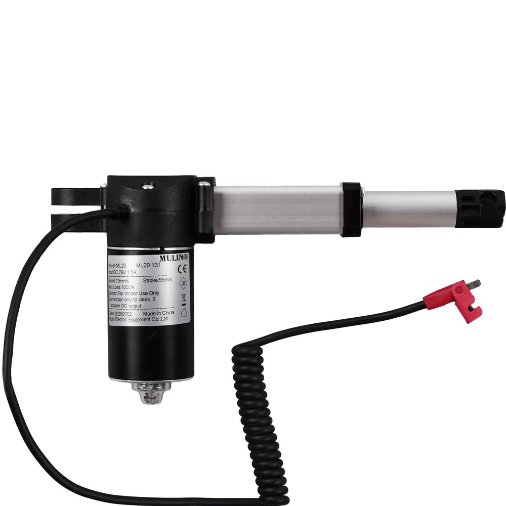 Mulin Power Recliner Motor Replacement with Cord Model ML20-131 Linear Actuator for Sofa Lift Chair Couch Massage Seat Bed
