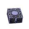 Youngy Rosary Box, Rosary Bead Box Necklace Metal Christian Catholic Religious Jewelry Case Storage - 3 view 1