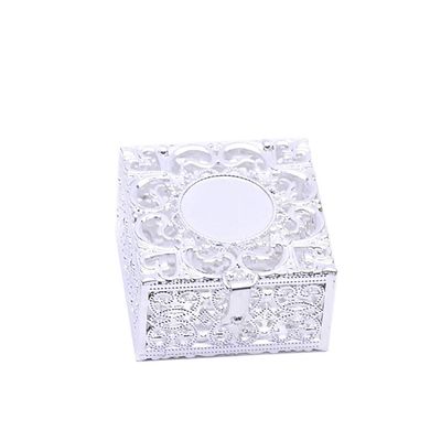Youngy Rosary Box, Rosary Bead Box Necklace Metal Christian Catholic Religious Jewelry Case Storage - 2