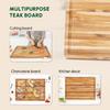 BEEFURNI Teak Wood Cutting Board with Juice Groove Hand Grip (XL, 24x18x1.5"), Extra Large Cutting Boards for Kitchen, Butcher Block, Serving & Charcuterie Board, Christmas Gift Box, 1-year Warranty view 2