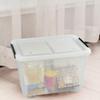 Dehouse 30 L Ultra Latching Box, Storage Bins with Lids, Clear Plastic, Organizing Containers for Closet, Bathroom, and Office view 4