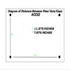 Better Display Cases Versatile Acrylic Display Case - Large Rectangle Box with Mirror, White Risers and White Base 14.5" x 11" x 12" (V44) view 3
