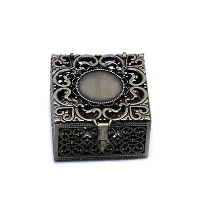 Youngy Rosary Box, Rosary Bead Box Necklace Metal Christian Catholic Religious Jewelry Case Storage - 4
