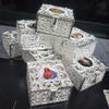 Youngy Rosary Box, Rosary Bead Box Necklace Metal Christian Catholic Religious Jewelry Case Storage - 4 view 3