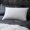 Cuddledown Dreamstead 600 Fill Power Pillow | European White Down | 100% Cotton Shell, Damask Stripe | Hypoallergenic | Handcrafted | Oeko-TEX & RDS Certified | 20" x 36" | King | Medium view 1