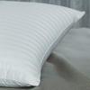 Cuddledown Dreamstead 600 Fill Power Pillow | European White Down | 100% Cotton Shell, Damask Stripe | Hypoallergenic | Handcrafted | Oeko-TEX & RDS Certified | 20" x 36" | King | Medium view 3
