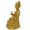 Aakrati Buddha Sitting on Lotus - Brass Made Metal Craft for Gift and Decorative use view 2