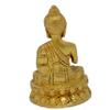 Aakrati Buddha Sitting on Lotus - Brass Made Metal Craft for Gift and Decorative use view 3