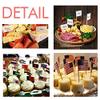 7 Heart Spade Diamond Club Pattern Toothpick Flags Marker Topper Party Decoration view 3
