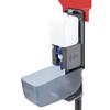 HUBERT Floor Standing Hand Soap Dispenser with Sign view 3