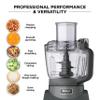 Ninja Food Processor, Professional Plus, 1000 Peak Watts, 4 Functions for Chopping, Slicing, Purees & Dough with 9-Cup Processor Bowl, 3 Blades, Food Chute & Pusher, Silver, BN601 view 2