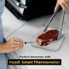 Ninja | Indoor Grill and Air Fryer| Foodi Smart XL | 6-in-1 Grill, Air Fry, Roast, Bake, Broil, Dehydrate & Crisp |Smart Thermometer & Splatter Shield | Dishwasher Safe Parts | Black/Silver | FG551 view 3