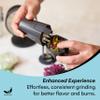 Banana Bros OTTO Electric Smart Spice Grinder - Automatic Herb Grinder with Smart Technology - Rechargeable via USB - Portable Milling for Dry Herbs and Spices - Black - No Carrying Case view 3