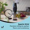 Banana Bros OTTO Electric Smart Spice Grinder - Automatic Herb Grinder with Smart Technology - Rechargeable via USB - Portable Milling for Dry Herbs and Spices - Black - No Carrying Case view 4