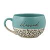 Creative Brands It Is Well Stoneware Mug, 16-Ounce, Blessed view 2