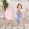 B. toys  Pink Chair Set  Furniture  Trendy Kid  Sized Furniture Set of Two Chairs for Toddlers and Kids  Kid Century Modern  3+ Years view 2