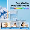 Waterdrop Alkaline Chubby 10-Cup Large Water Filter Pitcher with 1 Filter, Healthy, Clean & Toxin-Free Mineralized Alkaline Water (100 Gallons), Up to PH 9.5, BPA Free view 2