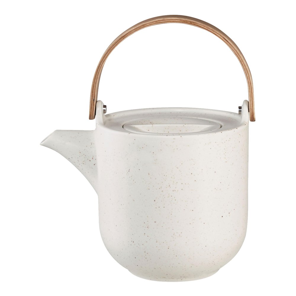 ASA coppa Sencha Teapot with Wooden Handle Porcelain 0.6 L