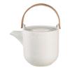 ASA coppa Sencha Teapot with Wooden Handle Porcelain 0.6 L view 1