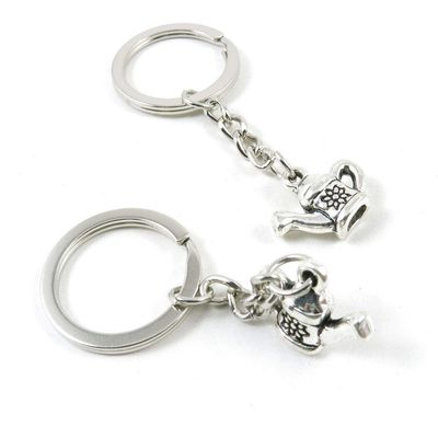 10 Pieces Keyring Keychain Wholesale Suppliers Jewelry Clasps F1QC1H Teapot Tea Kettle Pot